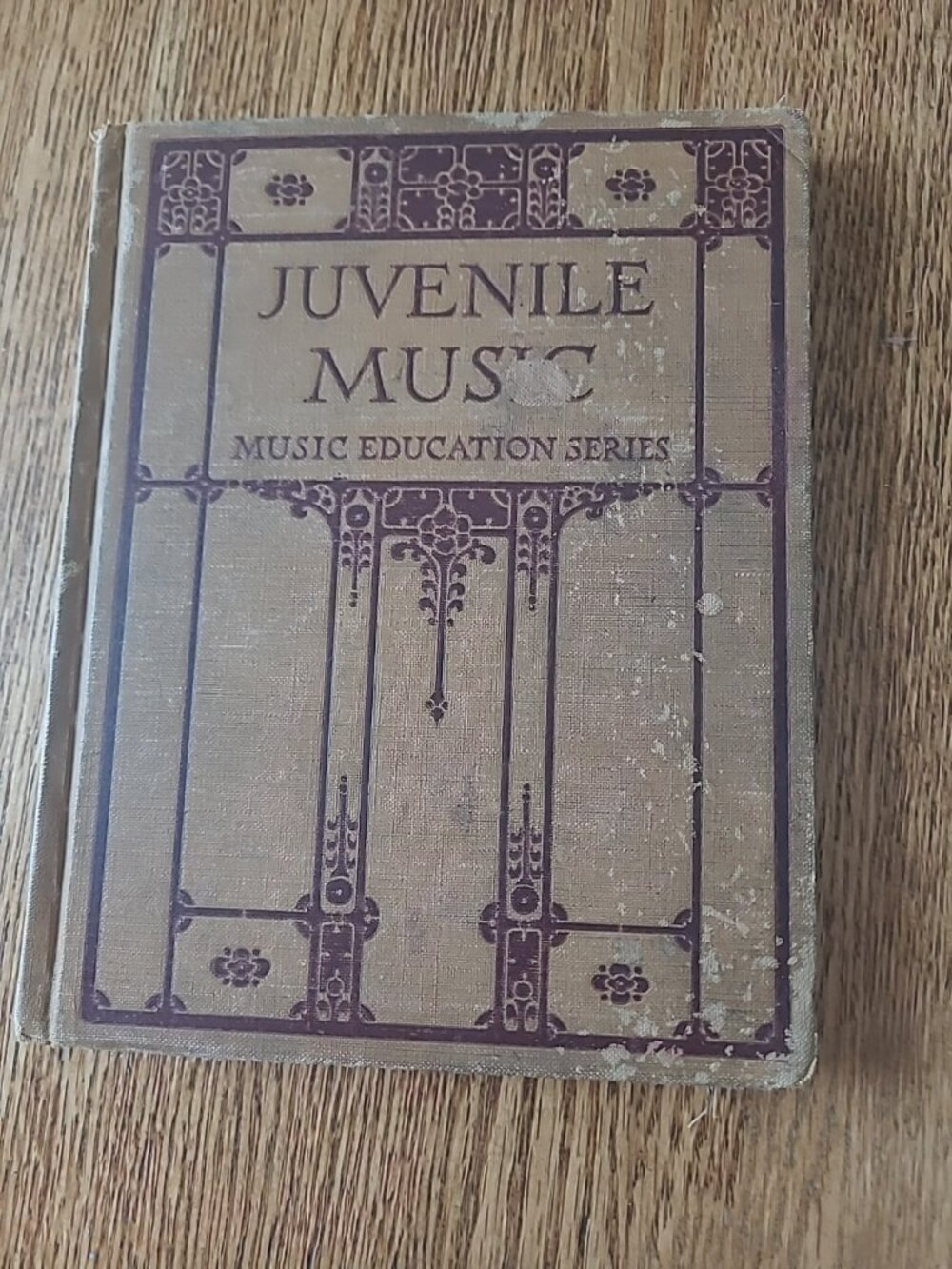 Antique Vintage 1923 Juvenile Music Education Series Brown Book